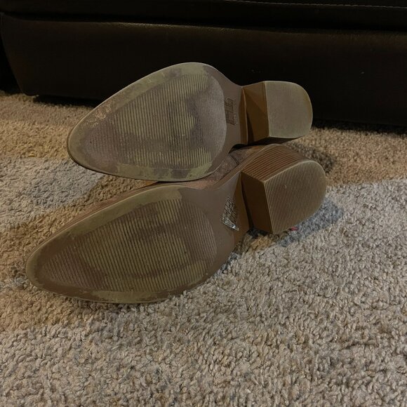 Women's Brown Forever 21 Booties - Size 10 - Picture 5 of 5